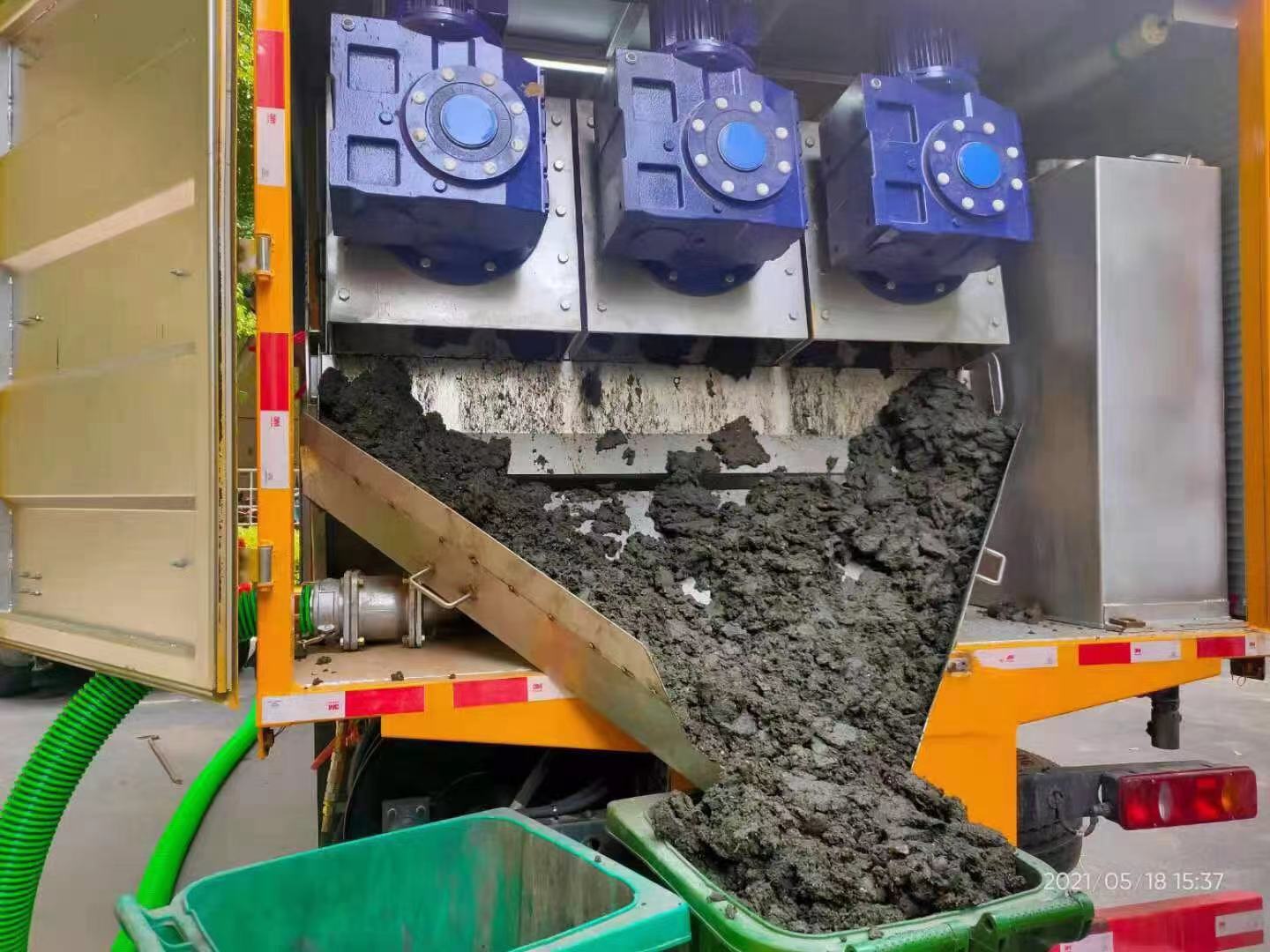 秦皇岛化粪池清掏城市维护站-泥浆净化干湿分离处理